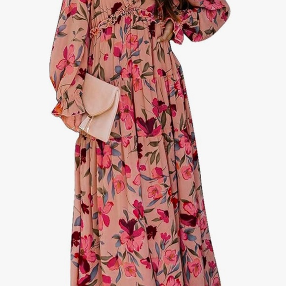 Floral Maxi Dress - Picture 2 of 2